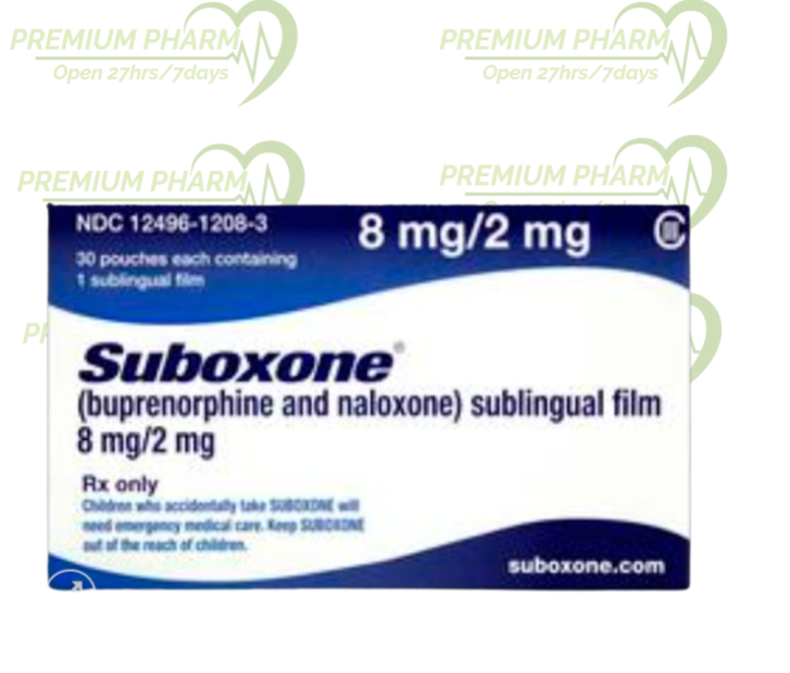 Suboxone (Buprenorphine & Naloxone) 8mg/2mg