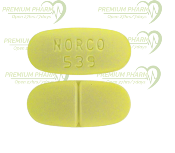 norco (yellow tabs)